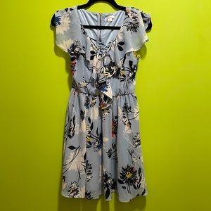 Light blue with flower pattern from Target. Size S